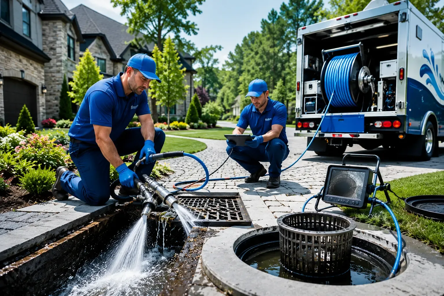 Local outdoor drain cleaning professionals in Lawrence, NE